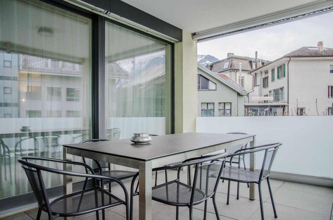 Apartment Downtown Interlaken Eksteriør billede